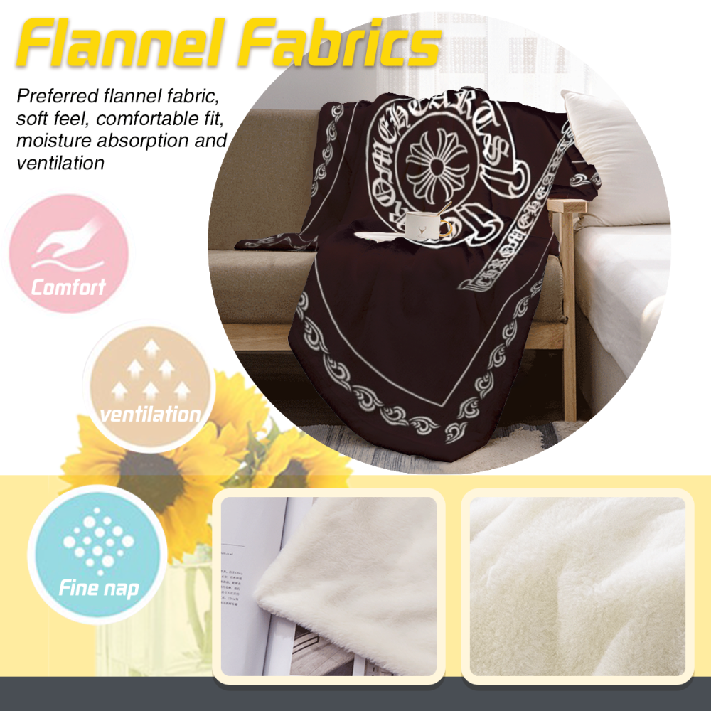 Creative LOGO Pattern, Blanket Soft And Comfortable