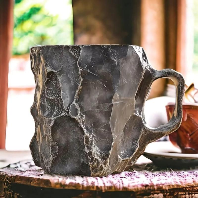 200ml Multi-Colored Natural Mineral Crystal Coffee Mugs