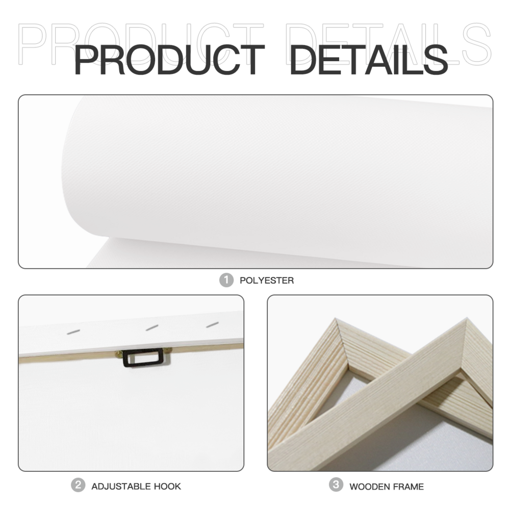 Creative Graffiti Pattern Design,Triple Frameless Canvas Painting