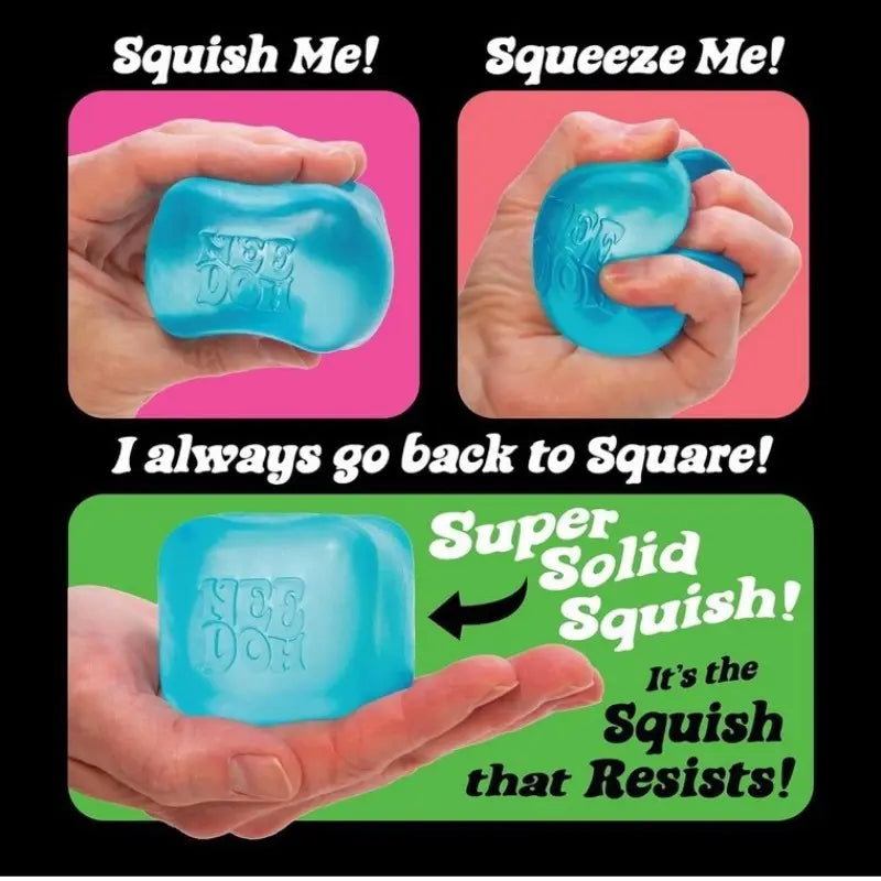 Needoh Ice Cube Water Bead Squeeze Stress Relief Toy