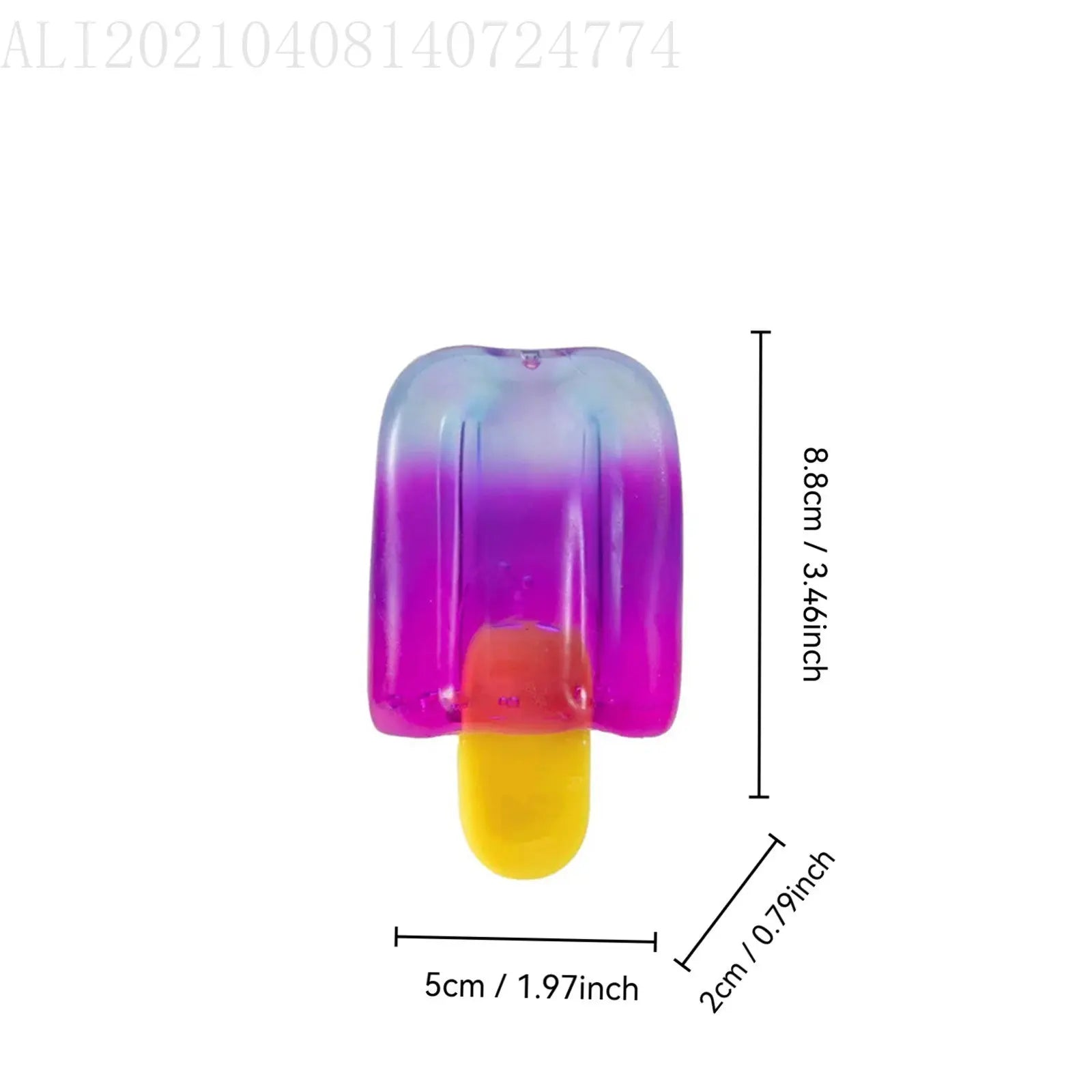 Needoh Giant Soft Ice Cream Stick Bead Stress Relief Toy
