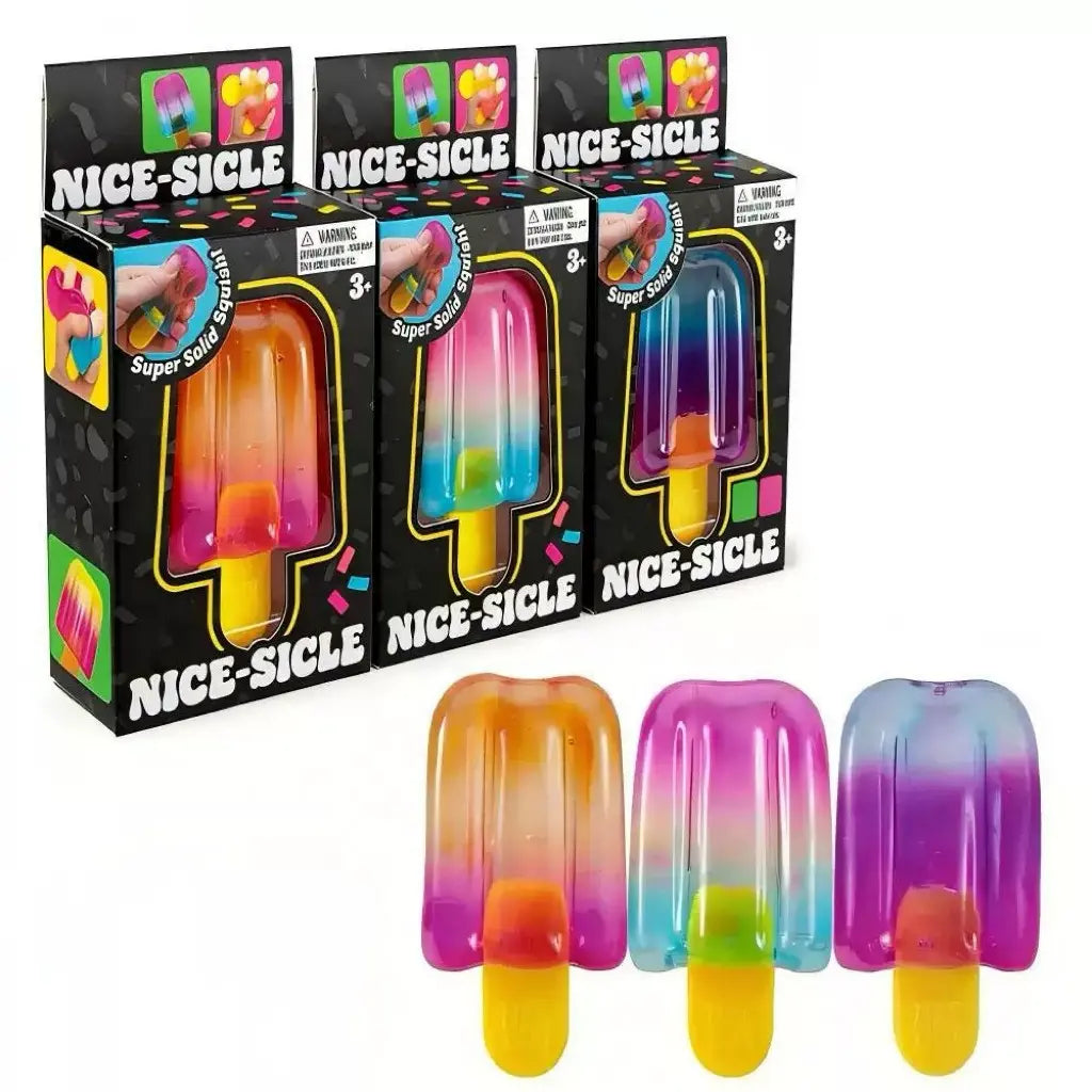 Needoh Giant Soft Ice Cream Stick Bead Stress Relief Toy