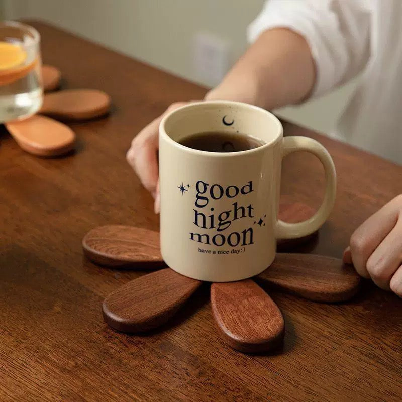 Foldable Wooden Christmas Tree Coaster