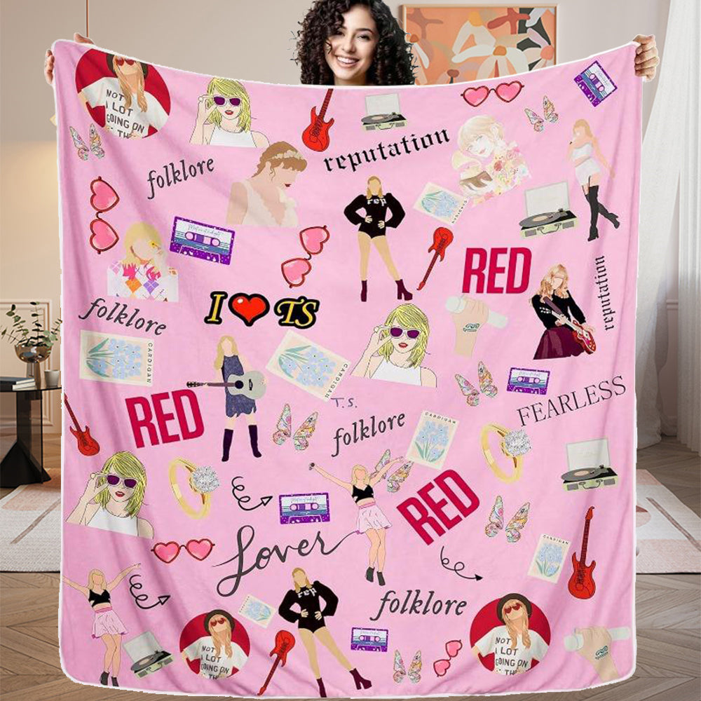 Super Soft Comfortable Cartoon Blanket